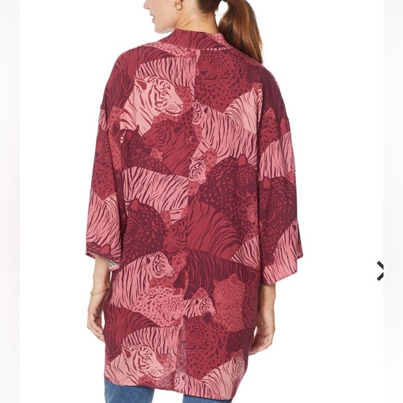 G by Giuliano Woven Printed Kimono NWOT - Picture 2 of 15